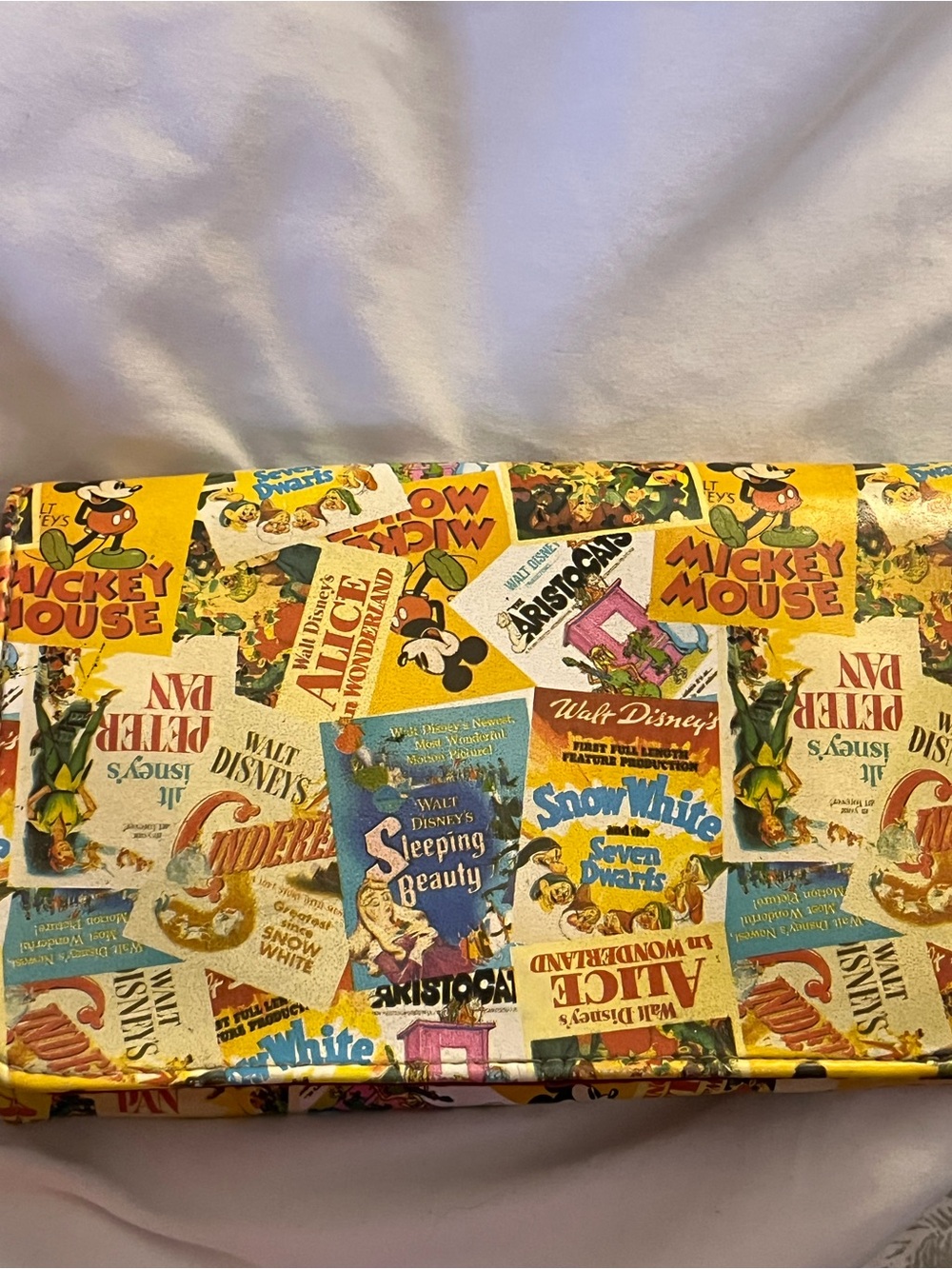 Retro Disney Animated Film Poster Wallet